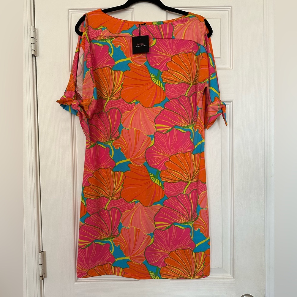 NWT Trina Turk floral dress Hawaii Holiday Vacation Cruise or Resort outfit